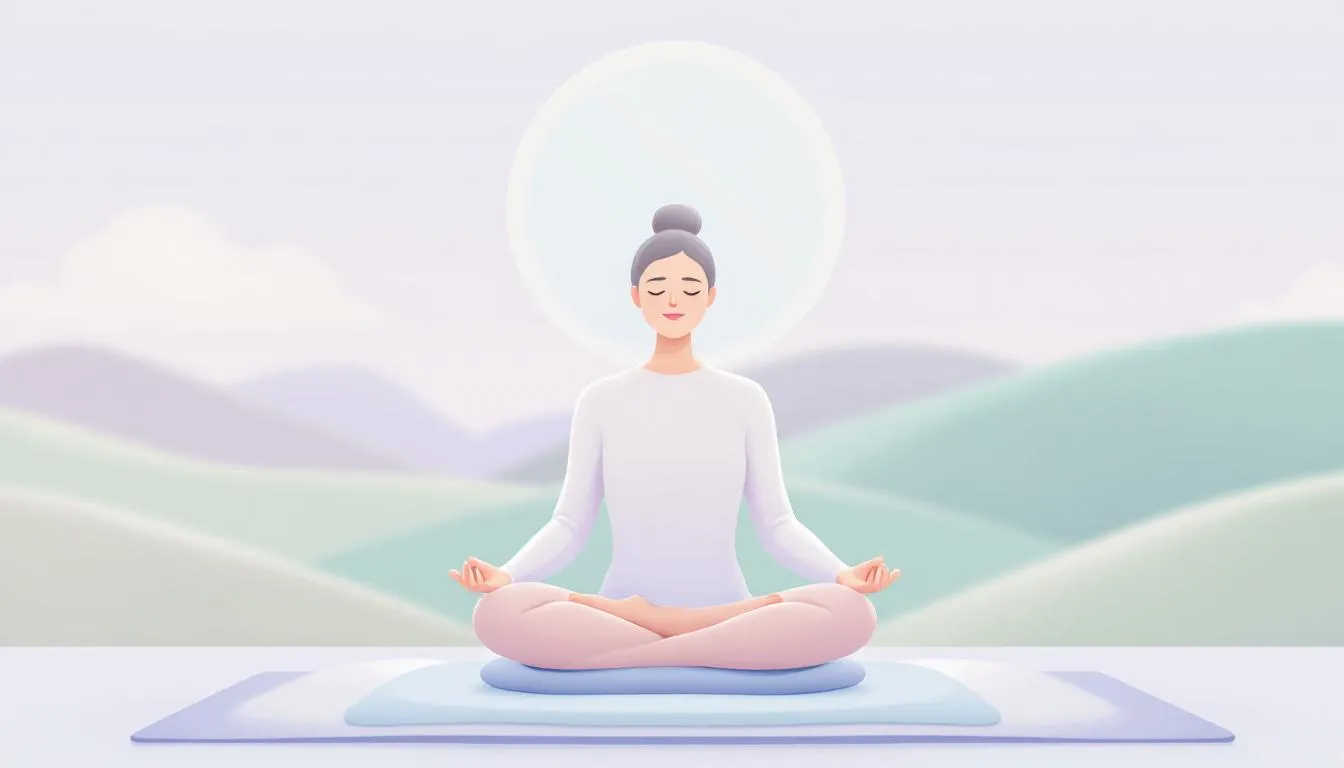 A visual representation of breathing exercises to relieve anxiety.