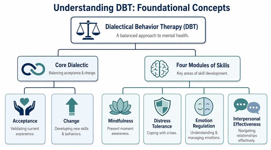 DBT Therapy Interventions: A Guide to Core Skills & Care